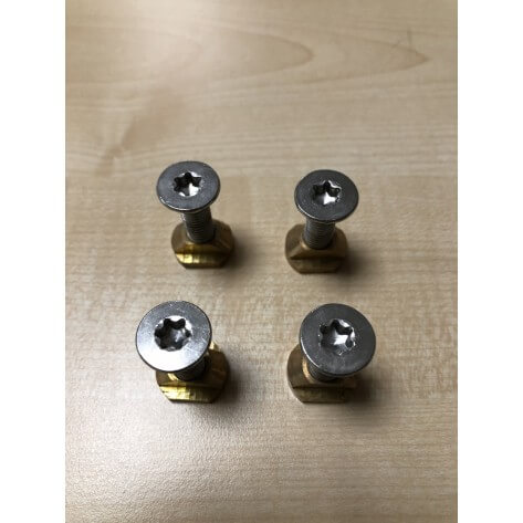 Indiana Foil 4pcs Baseplate Screws
